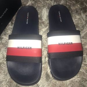 New with box!! Tommy Hilfiger slides